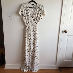 FloryDay High-Low Wrap Dress